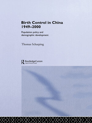 cover image of Birth Control in China 1949-2000